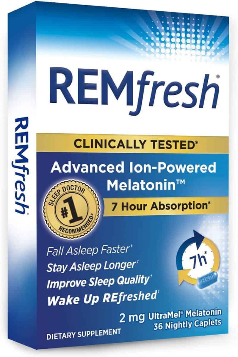  REMfresh 2mg Advanced Melatonin Sleep Aid Supplement